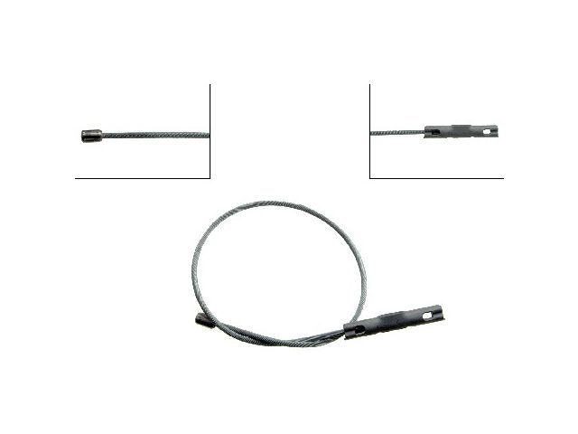 Intermediate Parking Brake Cable - 1999-2003 Dodge Ram 1500 Van - Dorman 1974-05501002