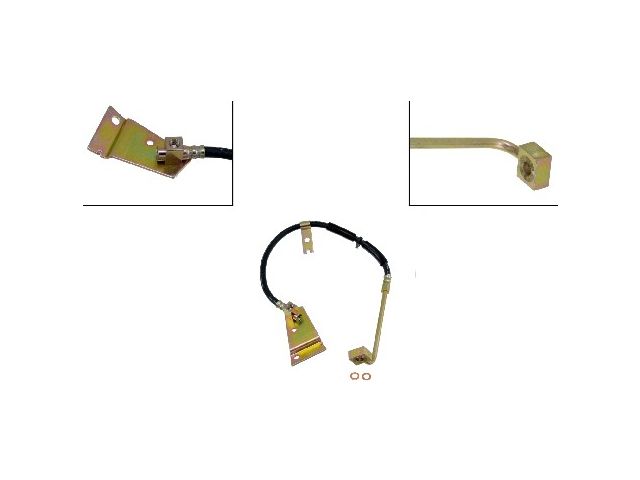 Front Left Brake Hose - 1999-2002 Dodge Ram 1500 Van - Dorman 1974-09046144
