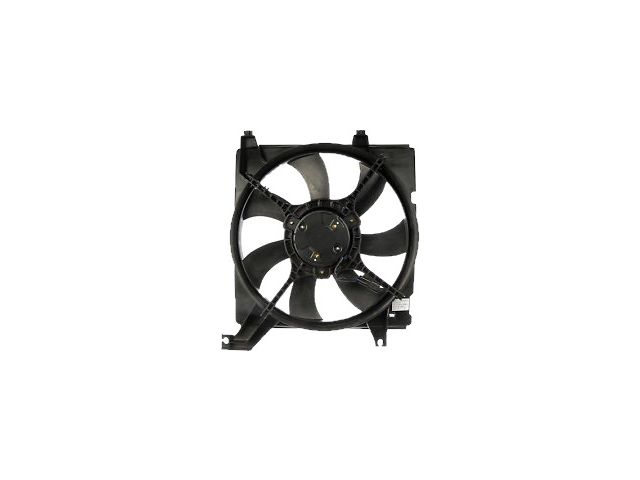 Left Auxiliary Fan Assembly - 2003-2008 Hyundai Tiburon Coupe 2.7L V6 - TYC 199-05422251