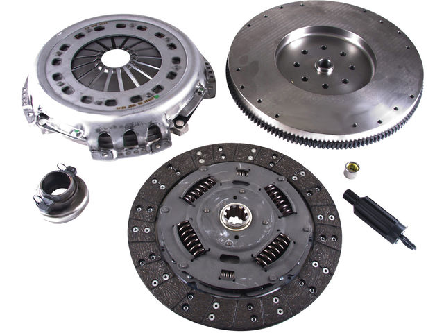 Clutch Kit with Flywheel - 2005 Dodge Ram 3500 5.9L 6-Cylinder NV5600, 2001-2005 Dodge Ram 3500 5.9L 6-Cylinder Turbo Diesel 6-Speed - LUK 2001-05388732