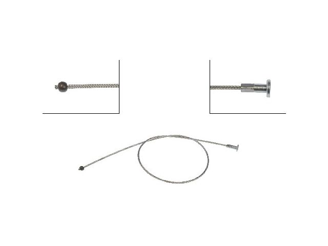 Intermediate Parking Brake Cable - 1981-1982 Dodge W250 - Dorman 2128-05501781