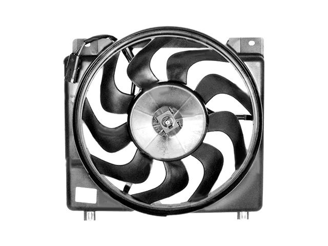 Auxiliary Fan Assembly - 1990-1996 Jeep Cherokee 4.0L 6-Cylinder - Four Seasons 2225-05125724