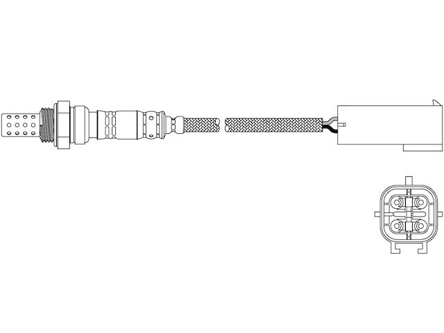 Upstream Oxygen Sensor - 1993-1995 Jeep Grand Cherokee 5.2L V8 Naturally Aspirated GAS - Walker 2244-05733351