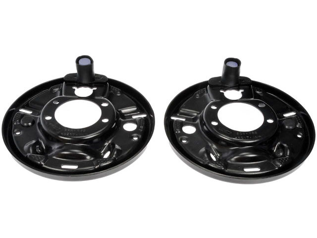 Rear Brake Backing Plate Set of 2 - 1990-1995, 1997-2006 Jeep Wrangler with Rear Drum Brakes - Dorman 2317-05682871