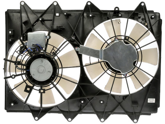 Auxiliary Radiator Fan Assembly - 2007-2015 Mazda CX-9 (Without Trailer Tow Package Without Heavy Duty Cooling) - Dorman 24044-05588659