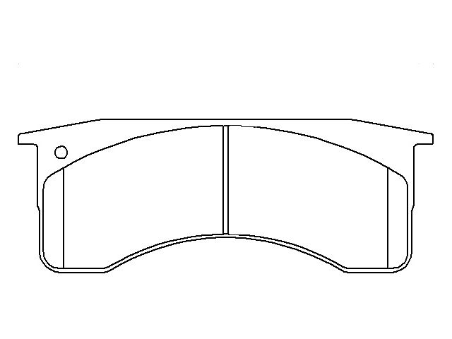 Brake Pad Set - 2003-2009 GMC C7500 Topkick - Performance Friction 25903-05438515