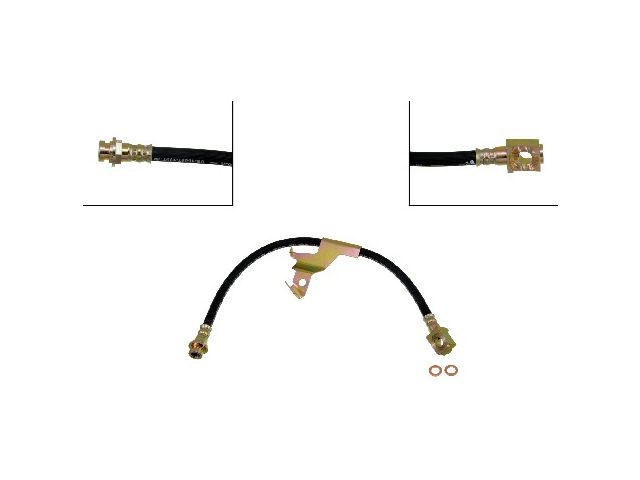 Front Left Brake Hose - 1986-1993 Buick LeSabre - Dorman 2612-09046245