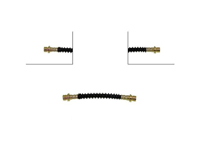 Rear Forward of Rear Axle Brake Hose - 1999-2004 Land Rover Discovery - Dorman 278-05505844