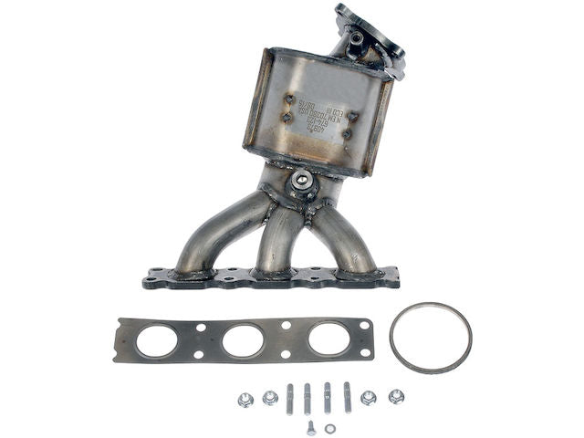 Right Exhaust Manifold with Integrated Catalytic Converter - 2008-2012 Land Rover LR2 3.2L 6-Cylinder - Dorman 28411-05571189