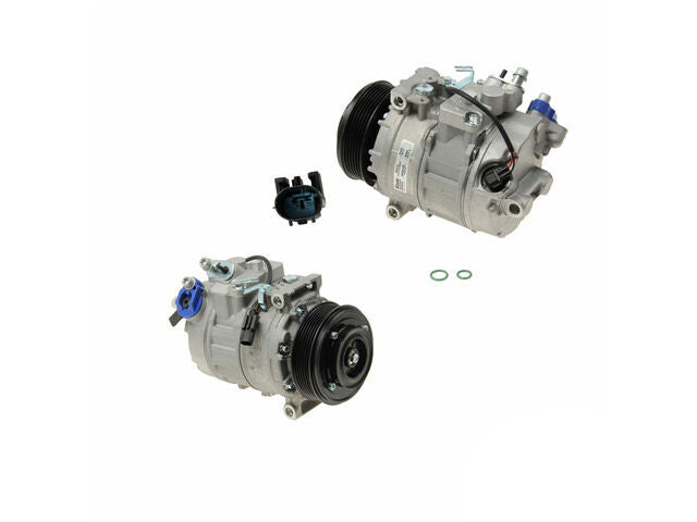 A/C Compressor - 2008-2010 BMW 528i Base 3.0L 6-Cylinder N52B30A BMW Naturally Aspirated GAS - Nissens 28567-05805449