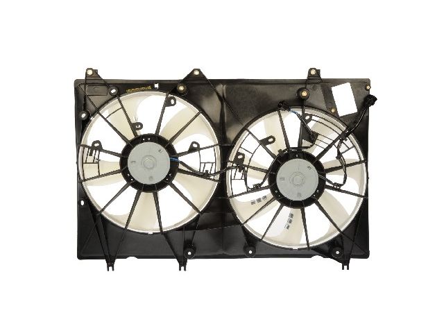 Auxiliary Fan Assembly - 2008-2010 Toyota Highlander 3.5L V6 - Dorman 28609-05108080