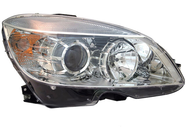 Right Passenger Side Halogen Headlight Assembly - Bulbs Included - 2008-2011 Mercedes-Benz C300 Sedan - TYC 28726-05844317