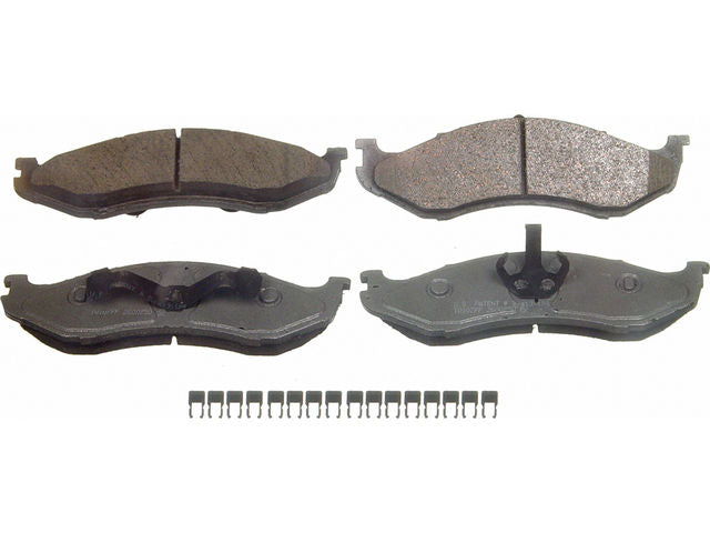 Front Brake Pad Set - 1997-2006 Jeep TJ - Wagner 29016-05303220