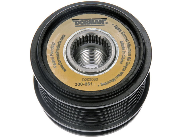 Alternator Pulley - 2006-2008 Volkswagen GTI 2.0L 4-Cylinder BPY - Dorman 30305-05472882
