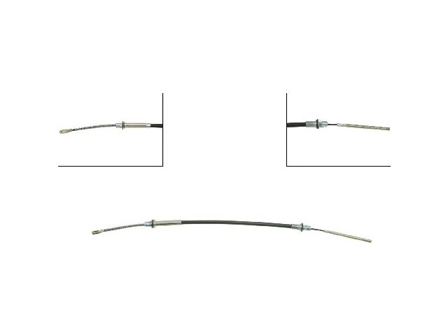 Rear Left Parking Brake Cable - 1982-1986 Chevrolet Cavalier - Dorman 3149-05501876
