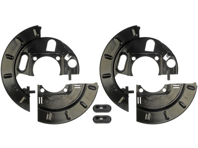 Rear Brake Dust Shield - 2 Piece Unit - 1999-2006 Chevrolet Silverado 1500 - Dorman 3691-05220998