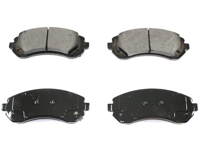 Front Brake Pad Set - 2002-2004 Chevrolet Venture AWD - DuraGo 3766-06003938