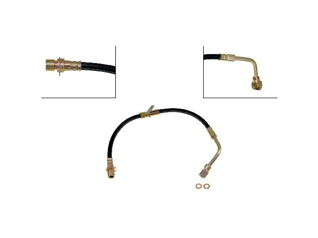 Front Left Brake Hose - 1991-1997 GMC Sonoma 4WD - Dorman 4202-09046481