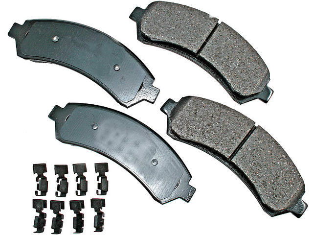 Front Brake Pad Set - 1997-2004 GMC Sonoma - Akebono 4208-05009614