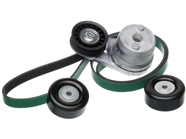 Serpentine Belt Drive Component Kit - 2002-2006 GMC Sierra 3500 6.6L V8 Diesel - Gates 4268-05765406