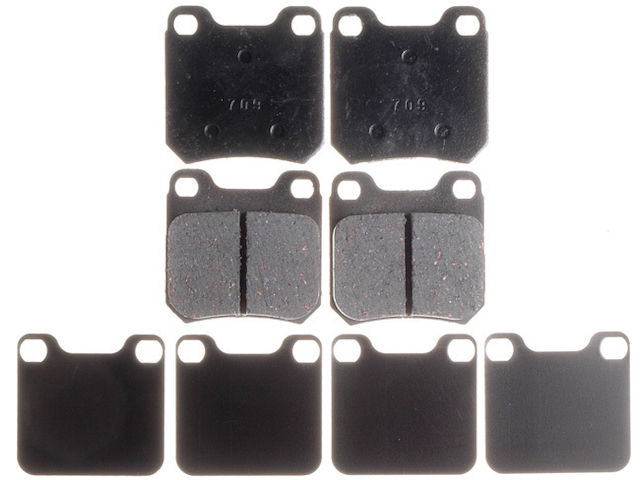 Rear Brake Pad Set - 2001-2003 Saturn L200 - Raybestos 4846-05719431