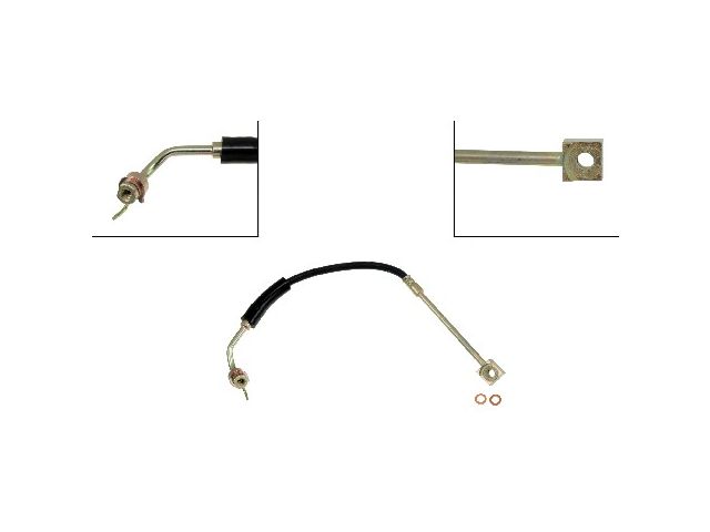 Front Right Brake Hose - 1984-1985 Ford Bronco II - Dorman 4972-05505055