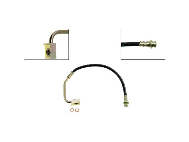 Front Left Brake Hose - 1981-1991 Ford E250 Econoline - Dorman 5112-09046110