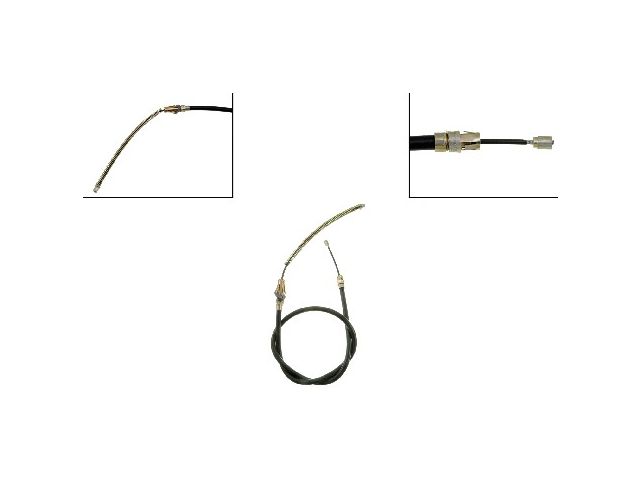 Rear Left Parking Brake Cable - 1992-1994 Ford E250 Econoline - Dorman 5117-05502614