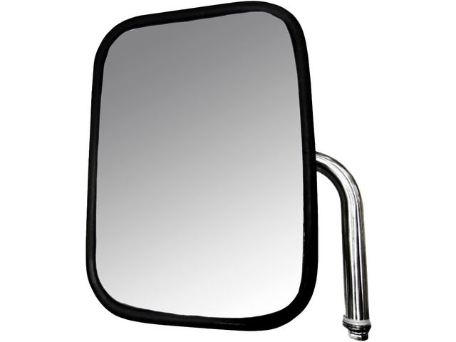 Front Manual Mirror - Stainless Steel - Non-Swing Lock - with Single Glass - 1992-1998 Ford E-350 Econoline - Dorman 5163-05390566