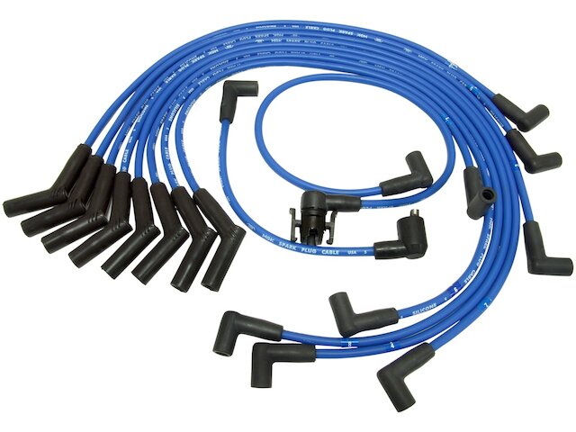 Spark Plug Wire Set - 1980-1984 Ford E350 Econoline Club Wagon - NGK 5189-06198534
