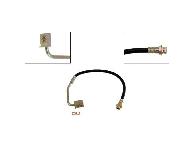 Front Right Brake Hose - 1981-1991 Ford E350 Econoline Club Wagon - Dorman 5190-09046102
