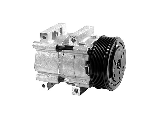 A/C Compressor - 1998-2001 Ford E350 Econoline Club Wagon 7.3L V8 - Four Seasons 5201-05040513
