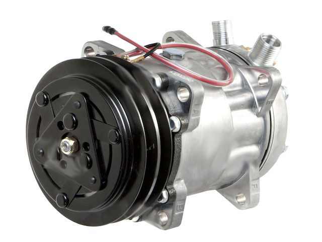 A/C Compressor - 1989-1993 Ford E350 Econoline Club Wagon 7.3L V8 - Four Seasons 5205-05598124
