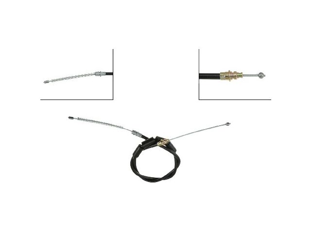 Rear Right Parking Brake Cable - 1975 Ford F100 RWD - Dorman 5278-05501724