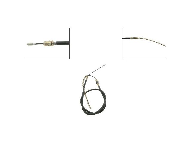 Rear Left Parking Brake Cable - 1976-1979 Ford F250 Standard Cab Pickup - Dorman 5312-05501964