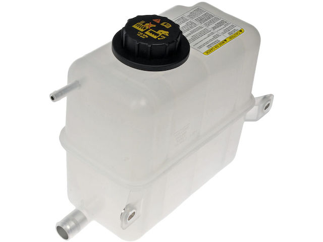 Front Radiator Coolant Overflow Expansion Tank with Sensor (with 2 Hose Connectors) - 1995-1996 Ford F-250 7.3L V8 - Dorman 5333-05666006