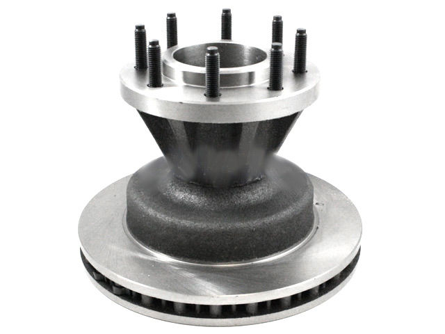 Front Brake Rotor and Hub Assembly - 1999-2002 Ford F350 Super Duty RWD (Dual Rear Wheel) (Twin I-Beam Axle) - DuraGo 5365-05944481