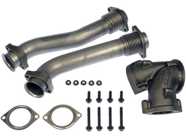 Turbocharger Up Pipe Kit - 1999-2003 Ford F550 Super Duty 7.3L V8 - Dorman 5380-05338578