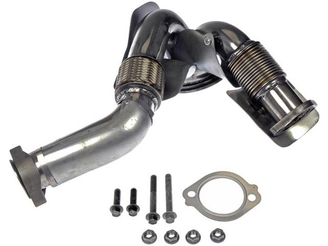 Left Turbocharger Up Pipe - 2003-2004 Ford F550 Super Duty 6.0L V8 - Dorman 5384-05343189
