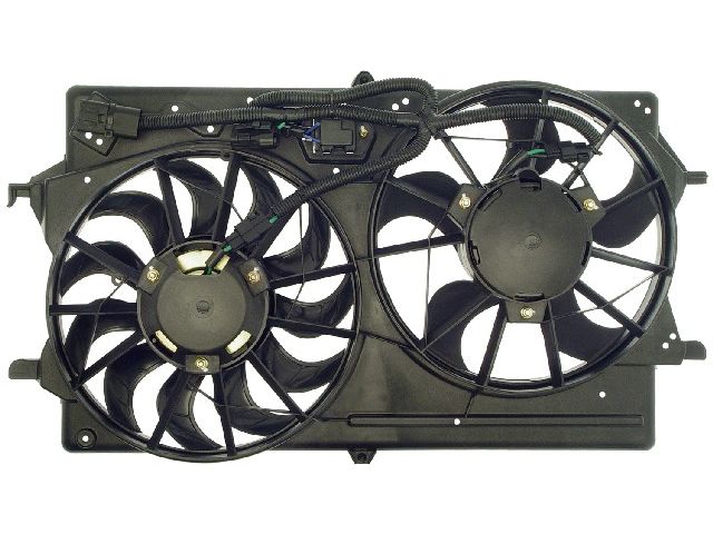 Auxiliary Fan Assembly - 2000-2004 Ford Focus SVT - Dorman 5417-05054345