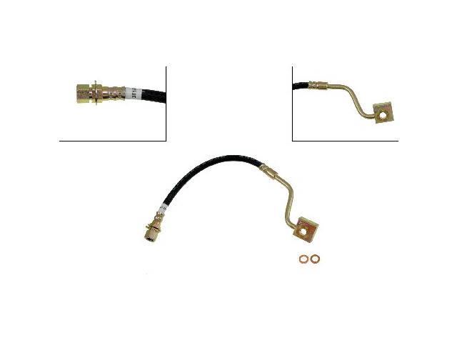 Front Left Brake Hose - 1984 Ford Mustang SVO - Dorman 5470-05505022