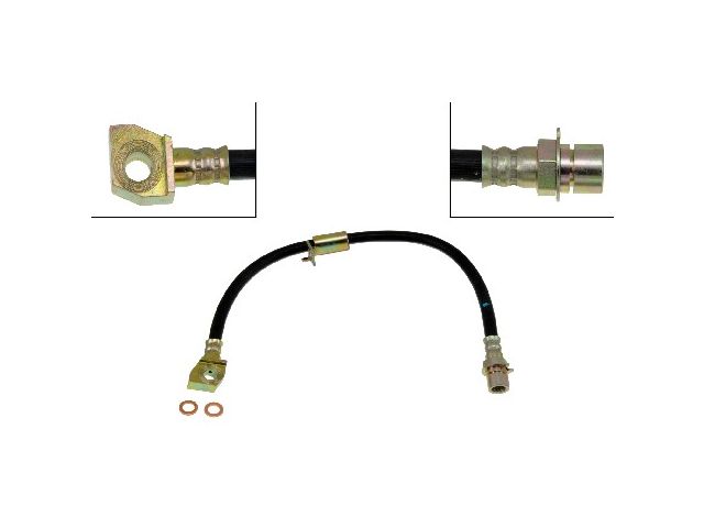 Rear Left Brake Hose - 1989-1995 Ford Taurus Sedan - Dorman 5542-09046376