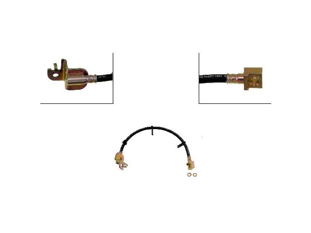 Front Left Brake Hose - 2000-2002 Lincoln LS - Dorman 5627-05504935
