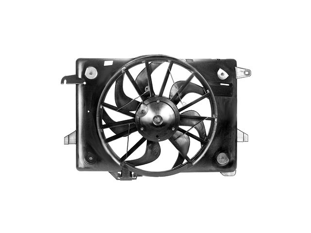 Auxiliary Fan Assembly - 1998-2000 Lincoln Town Car - Four Seasons 5679-05125725