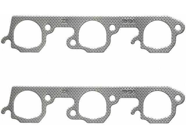 Exhaust Manifold Gasket Set - 1988-1995 Mercury Sable 3.8L V6 - Felpro 5817-05037439