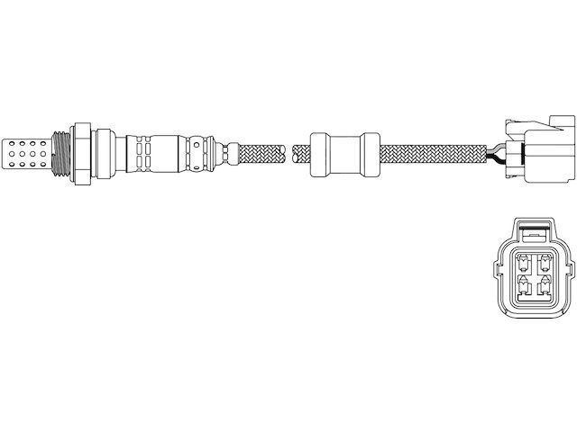 Downstream Oxygen Sensor - 2001-2002 Acura MDX 3.5L V6 - Walker 5917-05733322