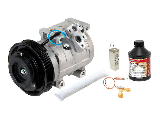 Front and Rear A/C Compressor Kit - 2003-2006 Acura MDX - Four Seasons 5919-05885882