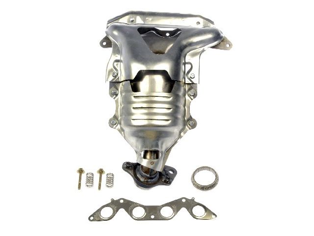 Exhaust Manifold with Integrated Catalytic Converter - 2001-2005 Honda Civic 1.7L 4-Cylinder - Dorman 6013-05170771