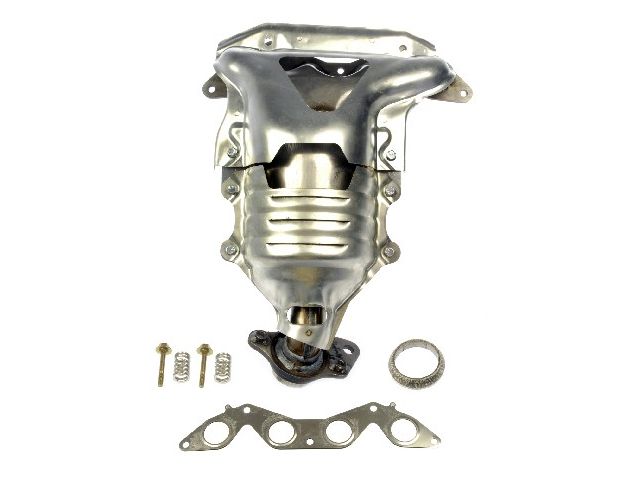 Exhaust Manifold with Integrated Catalytic Converter - 2001-2005 Honda Civic 1.7L 4-Cylinder - Dorman 6013-05170778