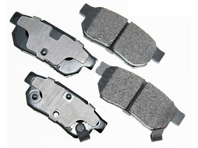 Rear Brake Pad Set - 1993-1997 Honda Civic del Sol 1.6L 4-Cylinder - Akebono 6016-05009537